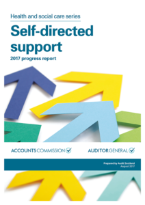 Audit Scotland Self Directed Support progress report, podcast and EasyRead summaries